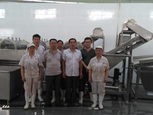 山西長(zhǎng)治工廠化豆芽生產(chǎn)線